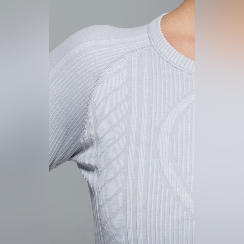 Lululemon Rest Less Pullover Sweater - Heather Silver Spoon - See Measurements - Picture 3 of 6